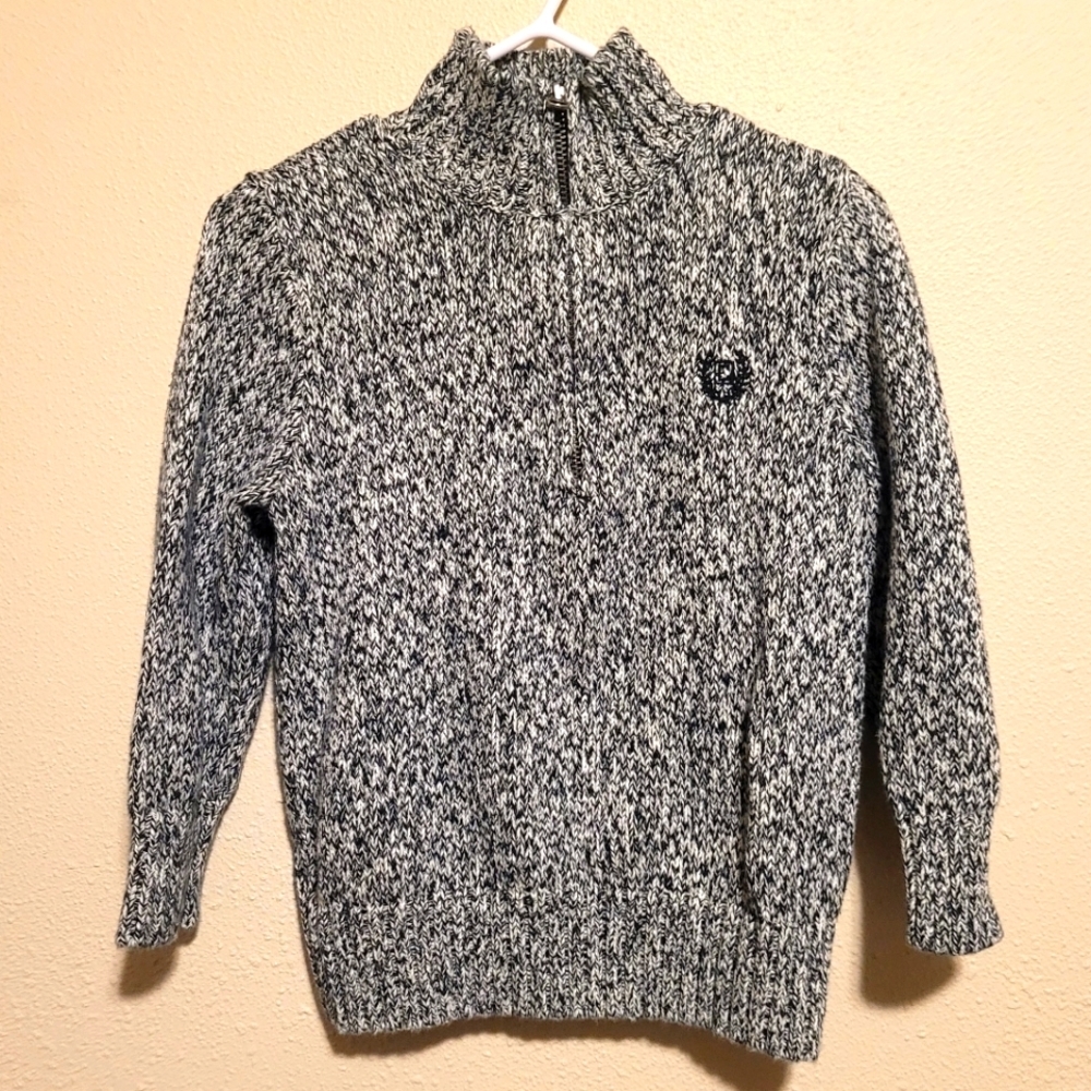 Chaps kids mock neck sweater